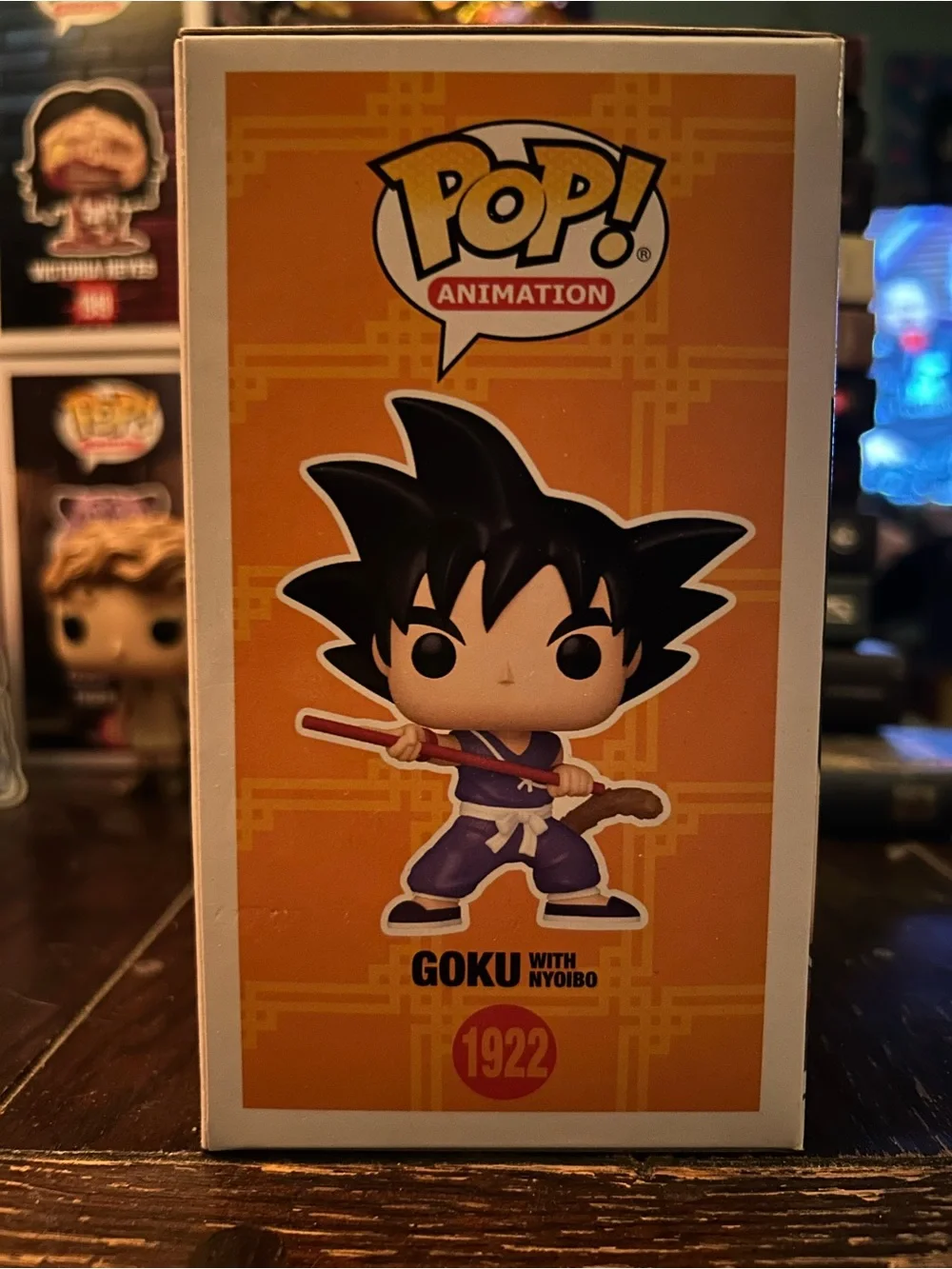 Funko Animation Dragon Ball Goku with Nyoi-Bo Vinyl Figure - Black